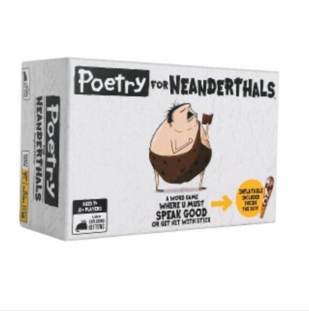 POETRY FOR NEANDERTHALS Word Game New In Box by Exploding Kittens